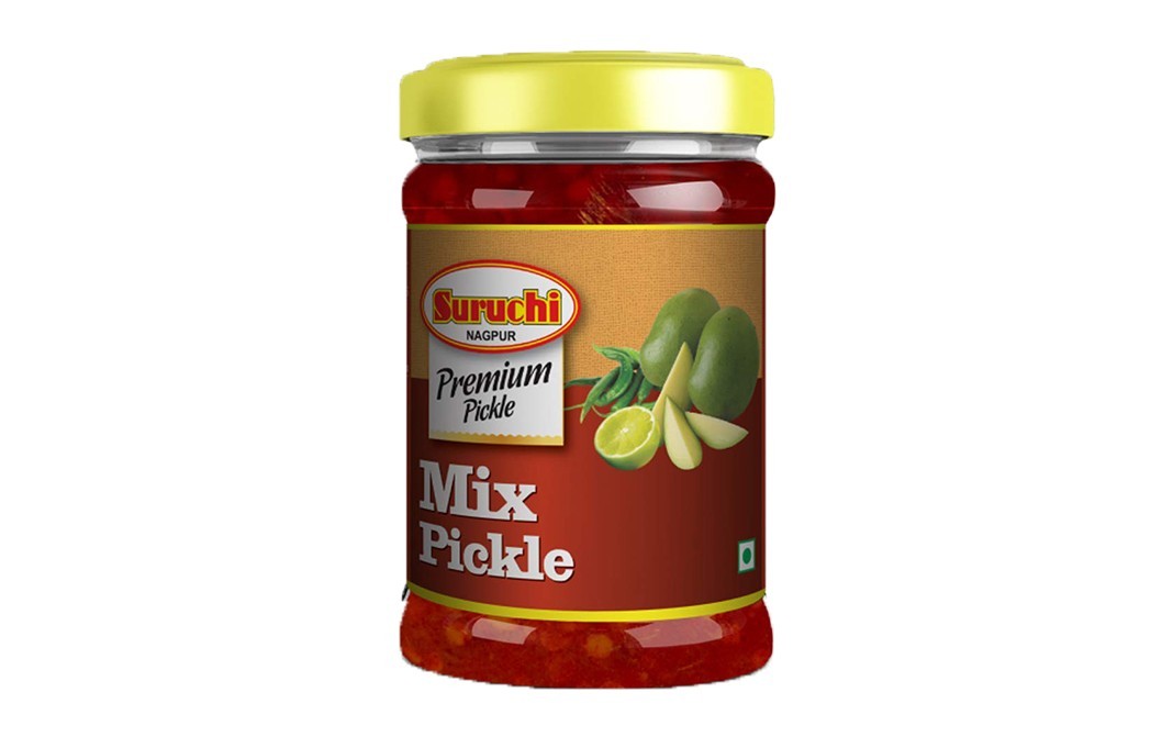 Suruchi Mix Pickle    Plastic Jar  500 grams